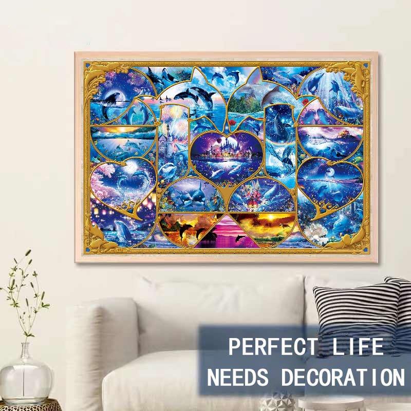 A Dream of the Sea - 500/1000 PCS Wooden Jigsaw Puzzle - | TreeletPuzzle | High - Quality 1000 - Piece Wooden Puzzle