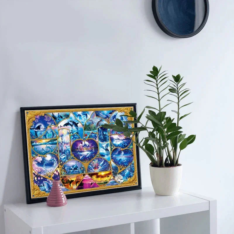 A Dream of the Sea - 500/1000 PCS Wooden Jigsaw Puzzle - | TreeletPuzzle | High - Quality 1000 - Piece Wooden Puzzle