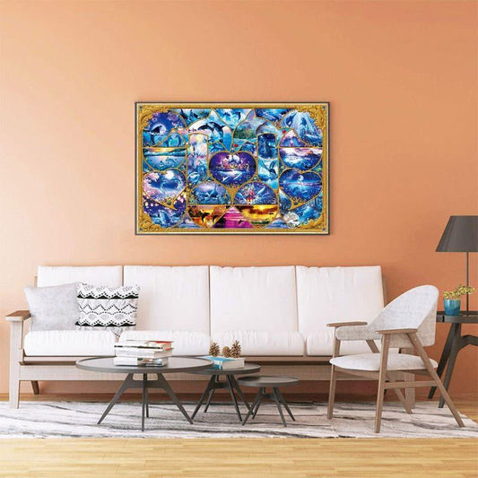 A Dream of the Sea - 500/1000 PCS Wooden Jigsaw Puzzle - | TreeletPuzzle | High - Quality 1000 - Piece Wooden Puzzle