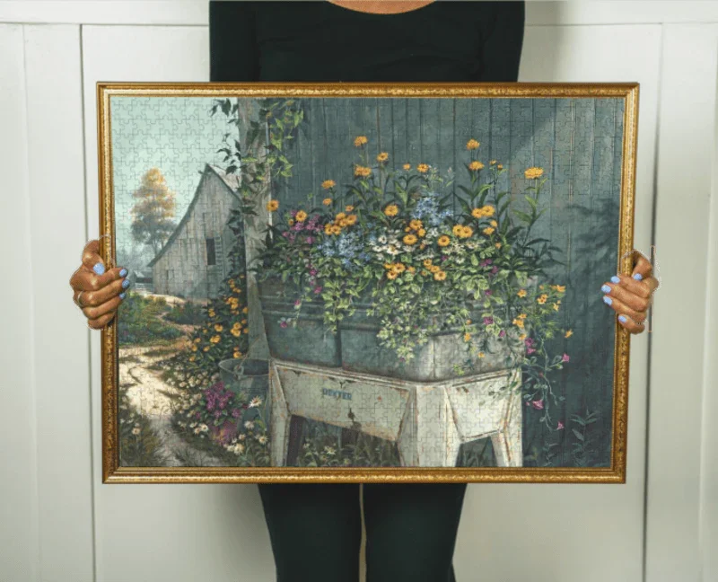 A Peaceful Retreat - 500/1000 PCS Wooden Jigsaw Puzzle - | TreeletPuzzle | High - Quality 1000 - Piece Wooden Puzzle