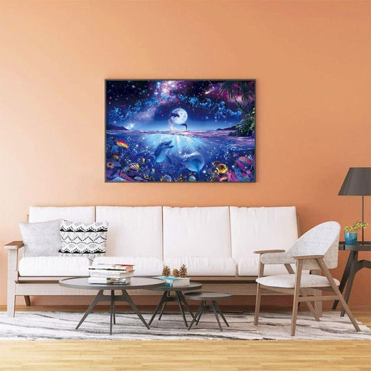 Celestial Ocean - 500/1000 PCS Wooden Jigsaw Puzzle - | TreeletPuzzle | High - Quality 1000 - Piece Wooden Puzzle