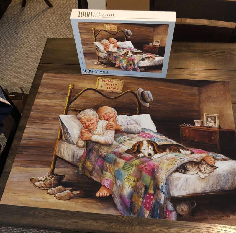 No Place Like Home - 500/1000 PCS Wooden Jigsaw Puzzle - | TreeletPuzzle | High - Quality 1000 - Piece Wooden Puzzle