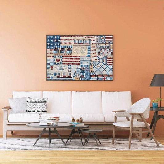 Thank You America - 500/1000 PCS Wooden Jigsaw Puzzle - | TreeletPuzzle | High - Quality 1000 - Piece Wooden Puzzle