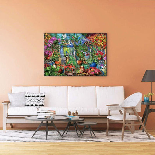 The Secret Greenhouse - 500/1000 PCS Wooden Jigsaw Puzzle - | TreeletPuzzle | High - Quality 1000 - Piece Wooden Puzzle