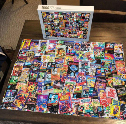 8 - Bit Armageddon Retro Video Game - 500/1000 PCS Wooden Jigsaw Puzzle - | TreeletPuzzle | High - Quality 1000 - Piece Wooden Puzzle