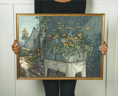 A Peaceful Retreat - 500/1000 PCS Wooden Jigsaw Puzzle - | TreeletPuzzle | High - Quality 1000 - Piece Wooden Puzzle