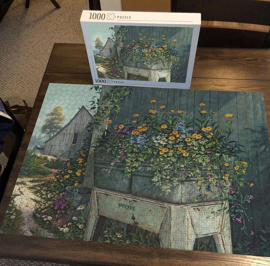 A Peaceful Retreat - 500/1000 PCS Wooden Jigsaw Puzzle - | TreeletPuzzle | High - Quality 1000 - Piece Wooden Puzzle