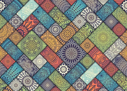 Colorful Mandala - 500/1000 PCS Wooden Jigsaw Puzzle - | TreeletPuzzle | High - Quality 1000 - Piece Wooden Puzzle