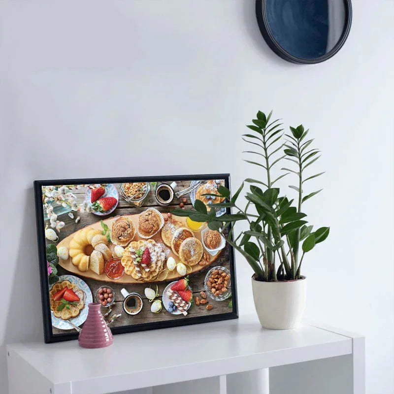 Morning Delights - 500/1000 PCS Wooden Jigsaw Puzzle - | TreeletPuzzle | High - Quality 1000 - Piece Wooden Puzzle