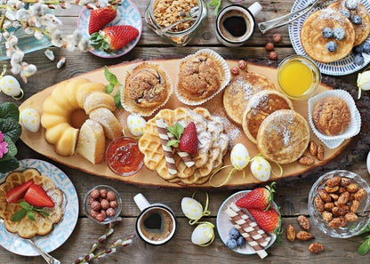 Morning Delights - 500/1000 PCS Wooden Jigsaw Puzzle - | TreeletPuzzle | High - Quality 1000 - Piece Wooden Puzzle
