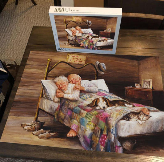 No Place Like Home - 500/1000 PCS Wooden Jigsaw Puzzle - | TreeletPuzzle | High - Quality 1000 - Piece Wooden Puzzle
